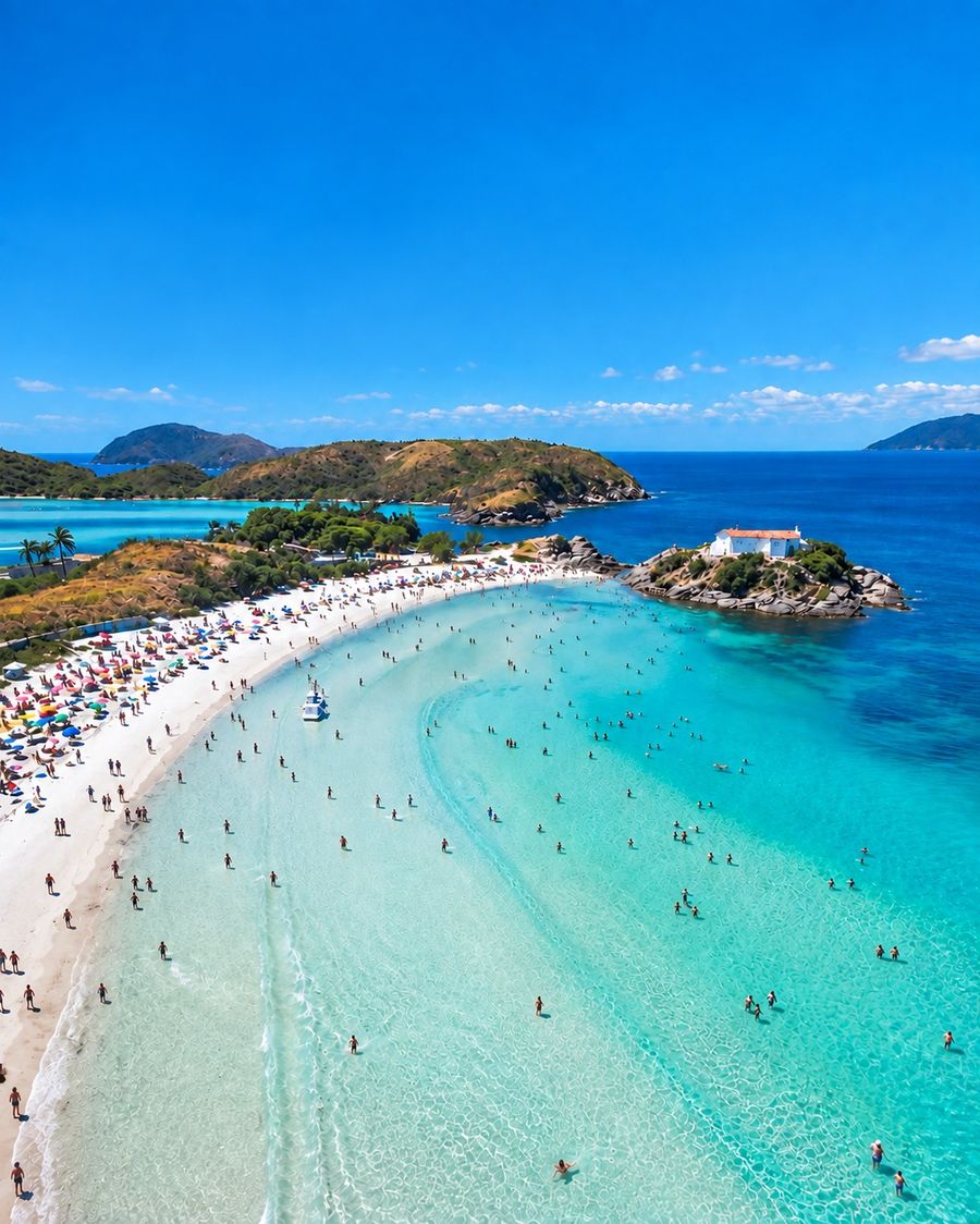 Praia do Forte em Cabo Frio